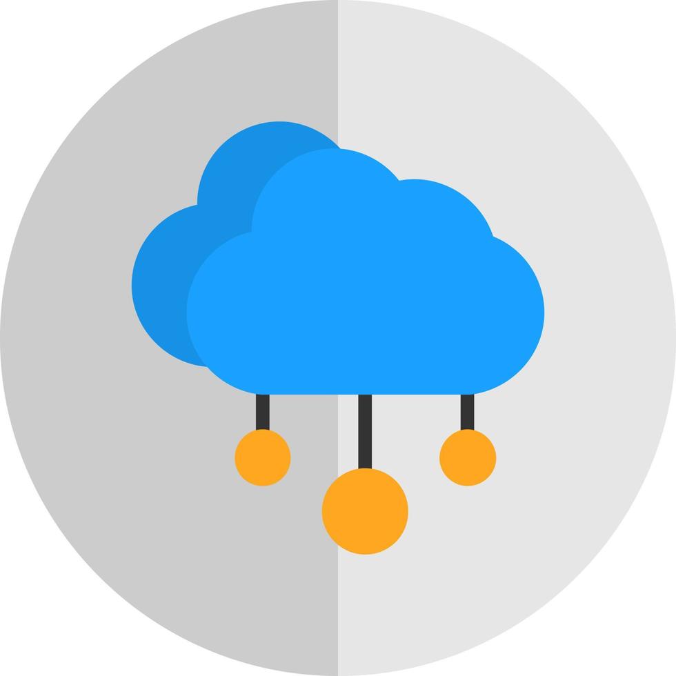 Cloud Computing Vector Icon Design