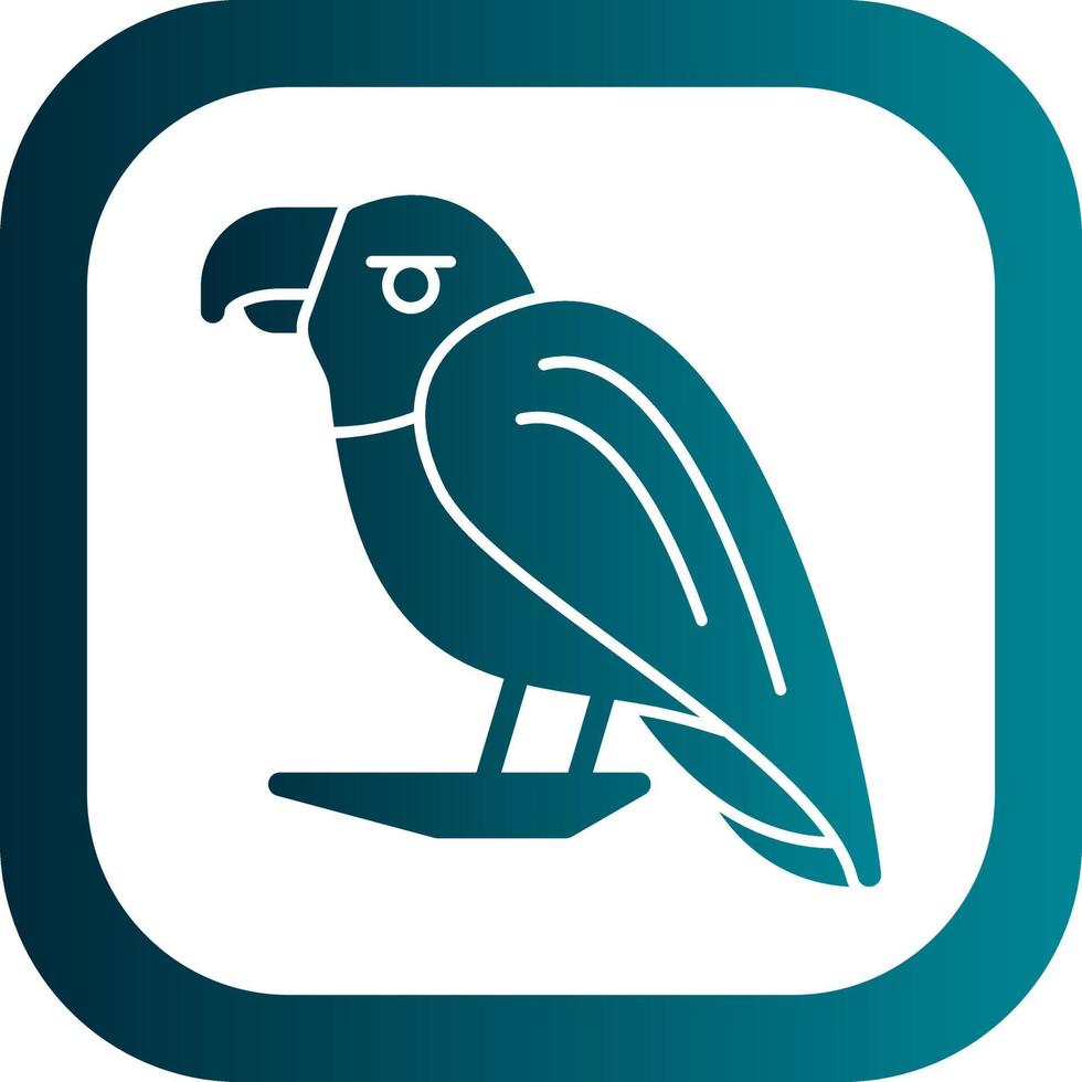 Macaw Vector Icon Design