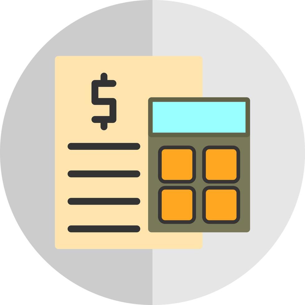 Accountant Vector Icon Design