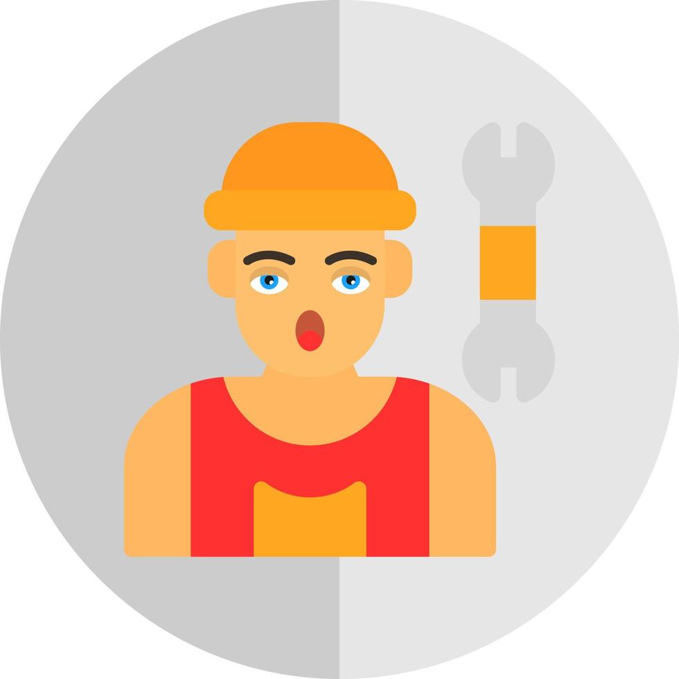 Plumber Vector Icon Design