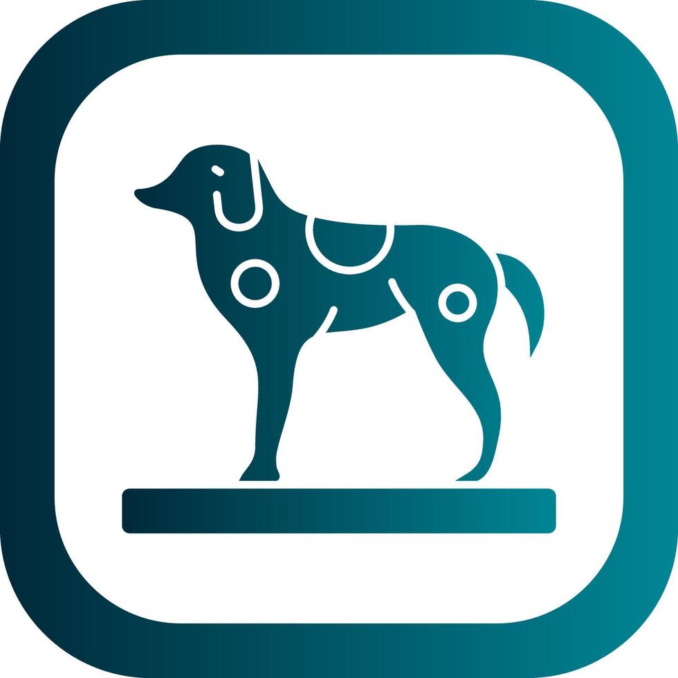 Dog Vector Icon Design