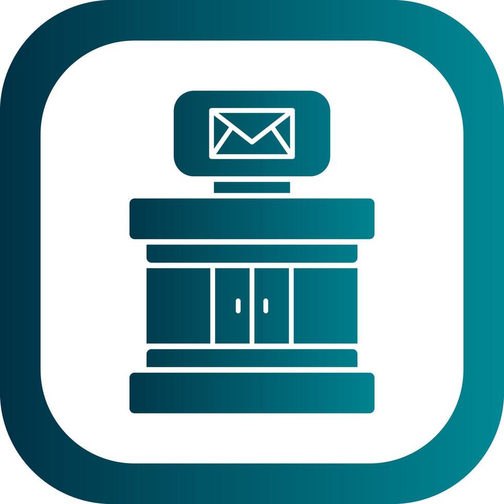 Post Office Vector Icon Design