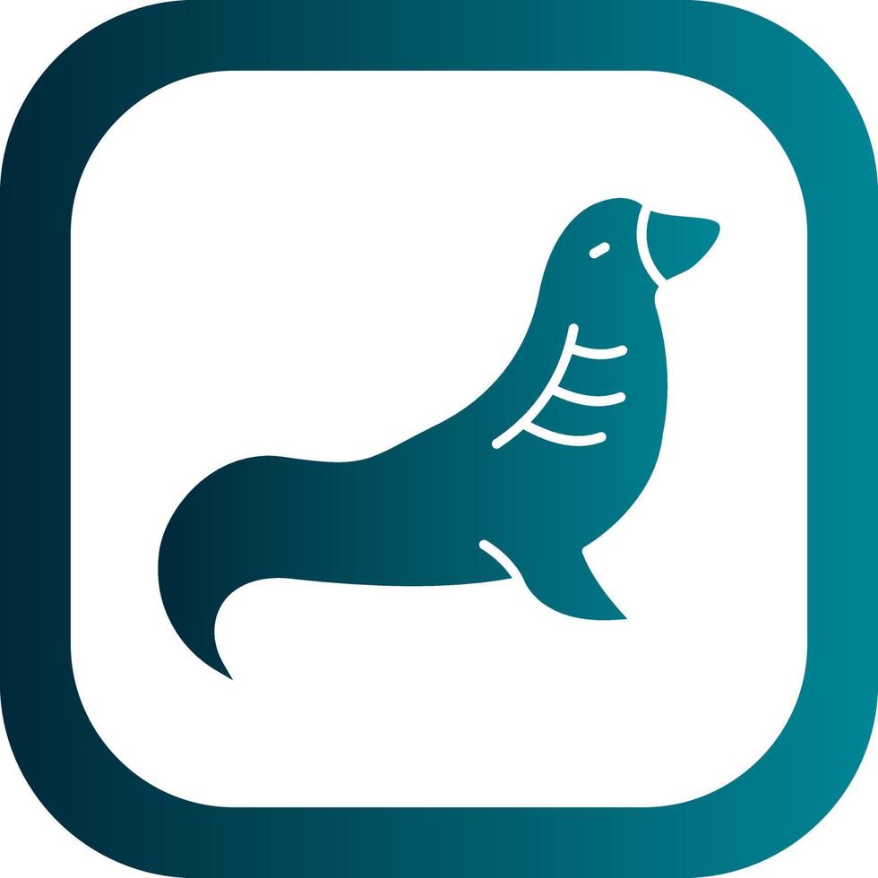 Seal Vector Icon Design