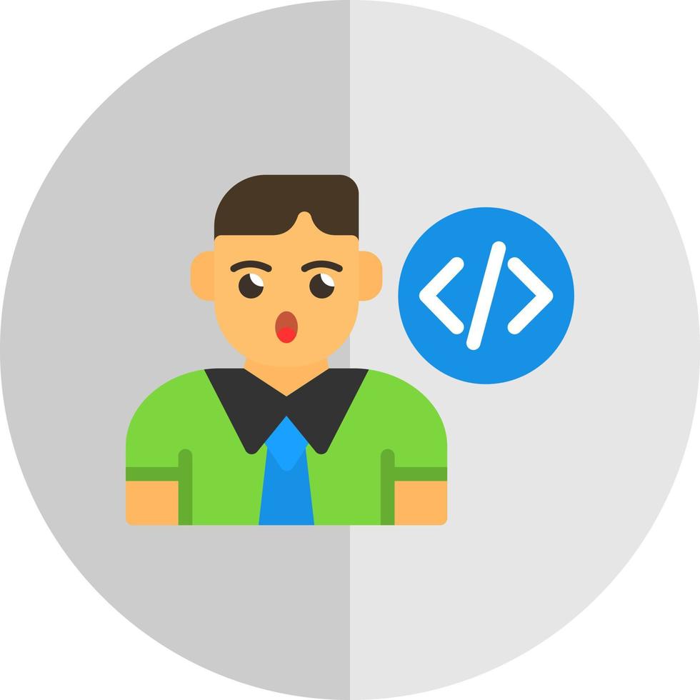 Developer Vector Icon Design