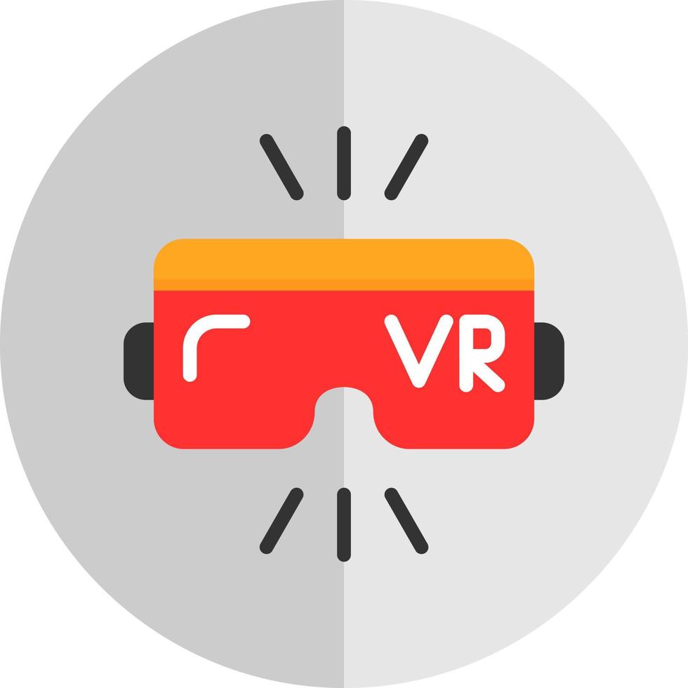 Virtual Reality Vector Icon Design