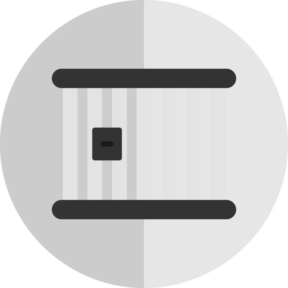 Prison Cell Vector Icon Design