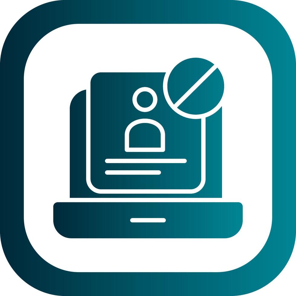 Unauthorized Vector Icon Design