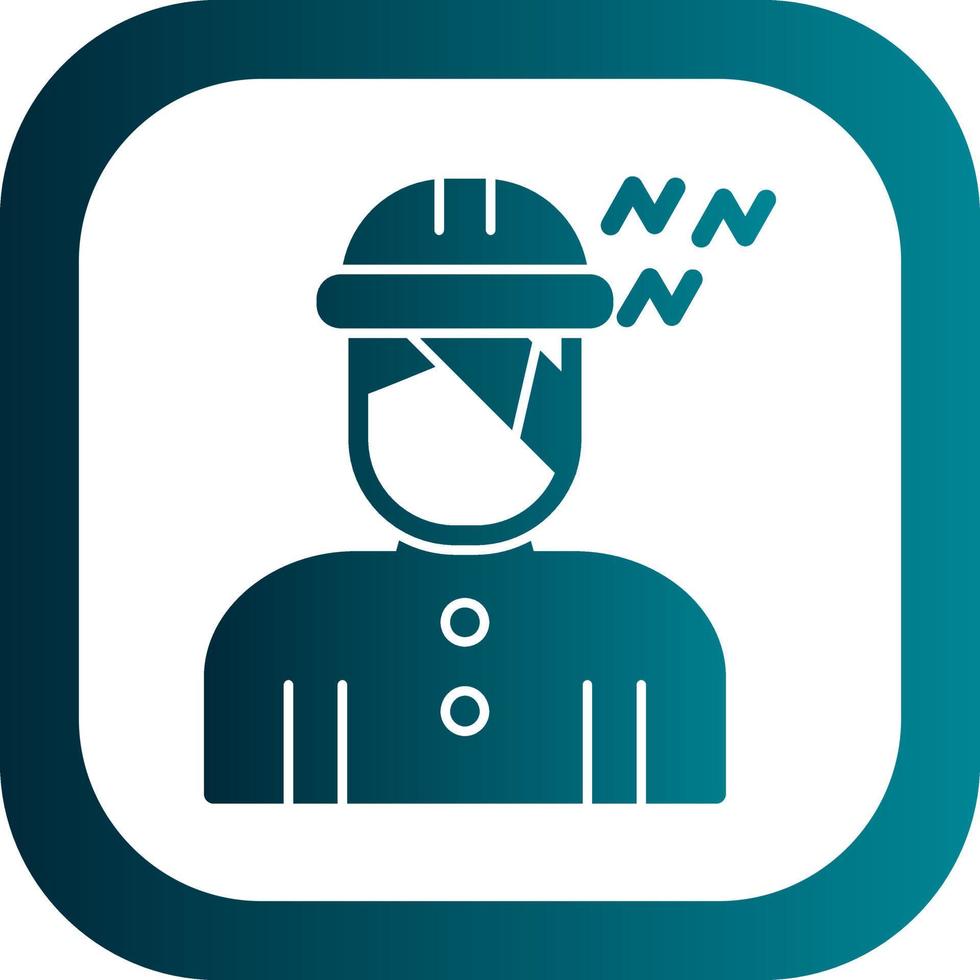 Injury Vector Icon Design