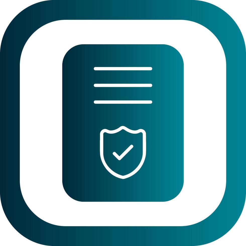 Consent Vector Icon Design