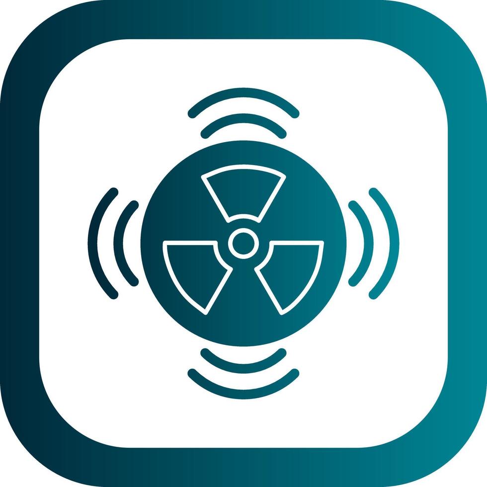 Gamma Ray Vector Icon Design