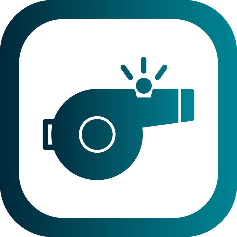 Whistle Vector Icon Design