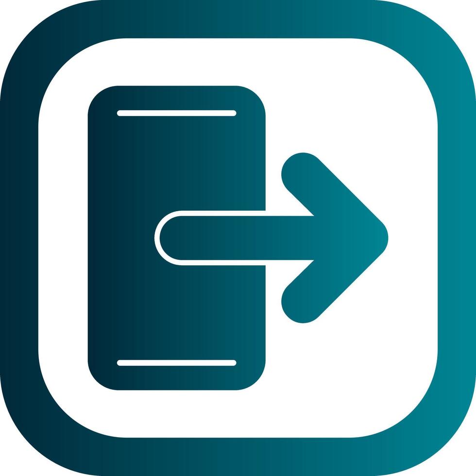 Exit Vector Icon Design