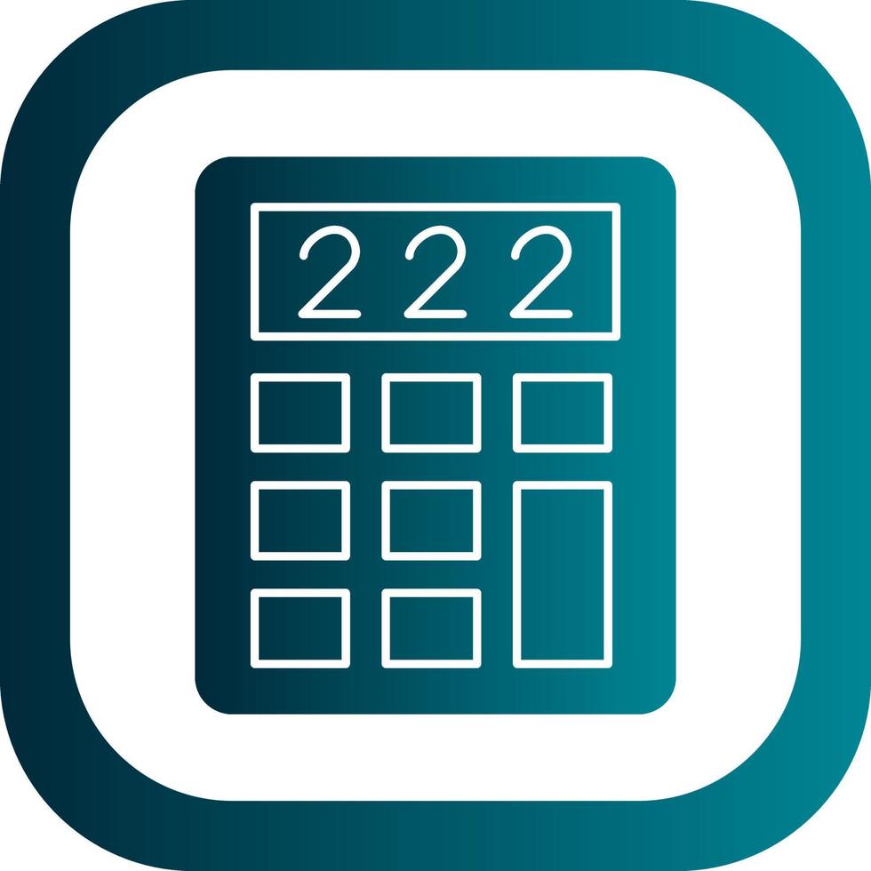 Calculator Vector Icon Design