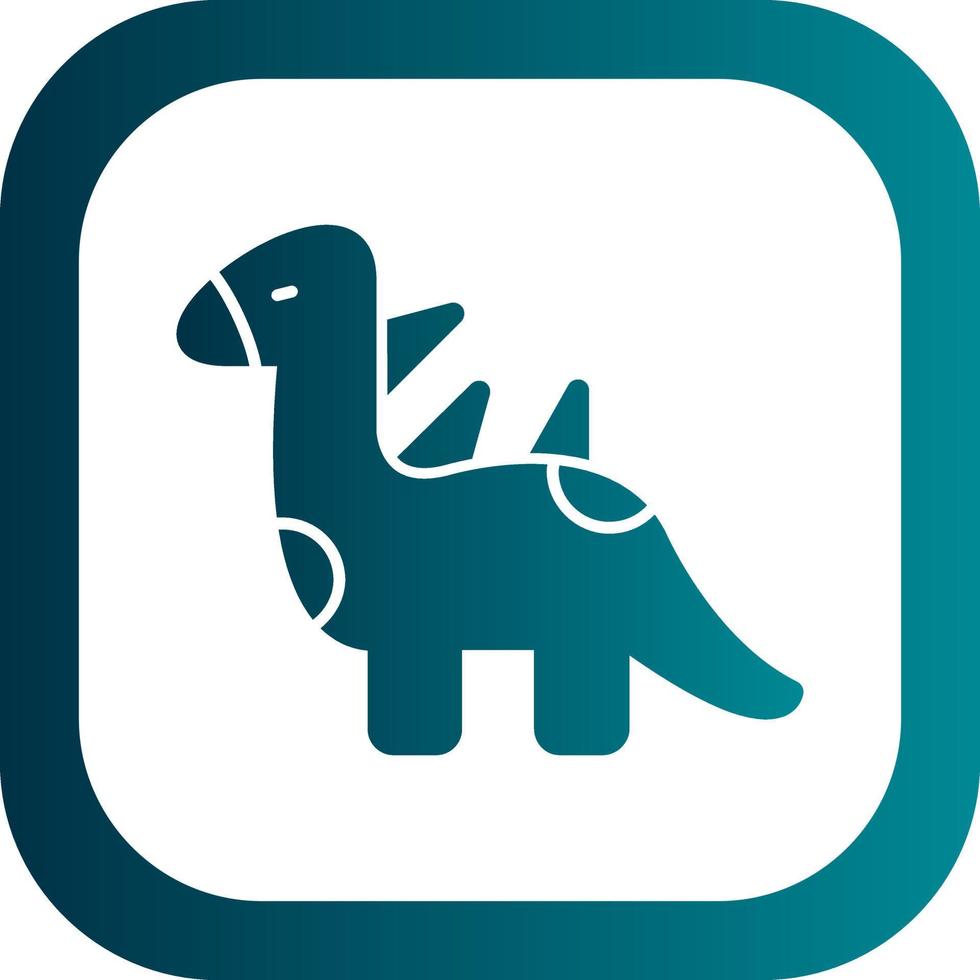 Dinosaur Vector Icon Design