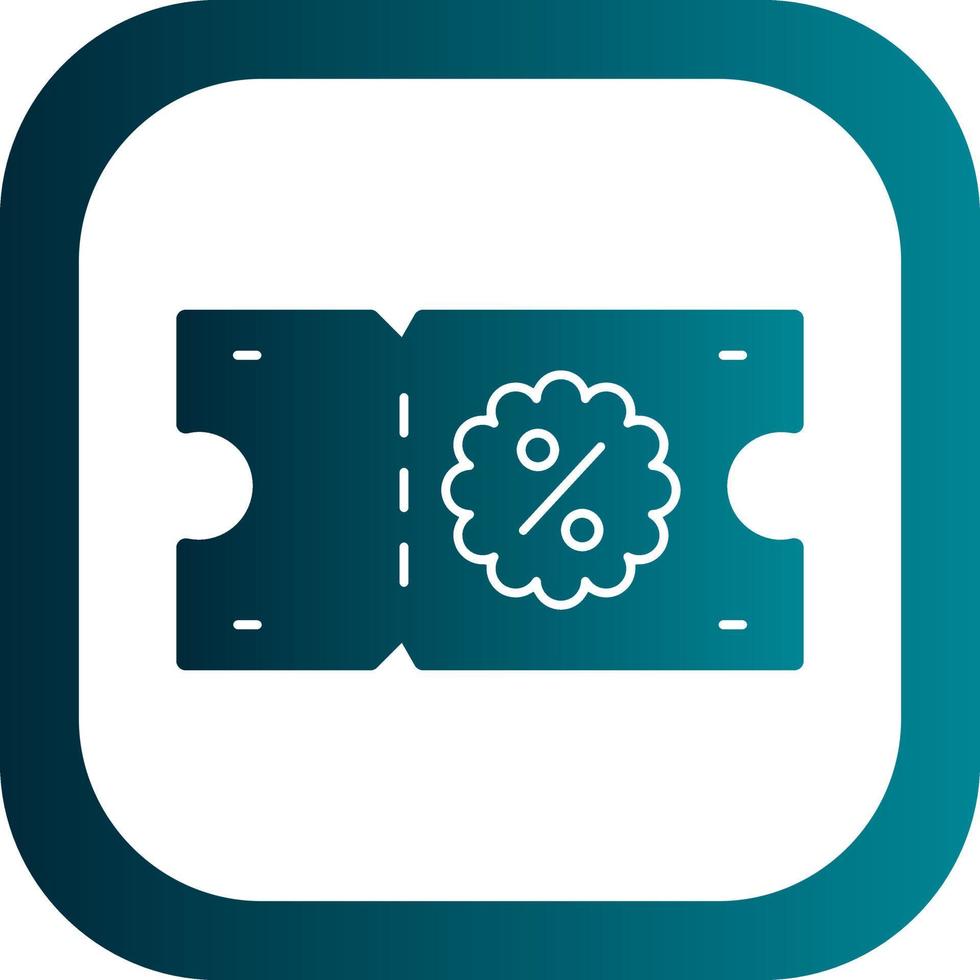 Discount Vector Icon Design