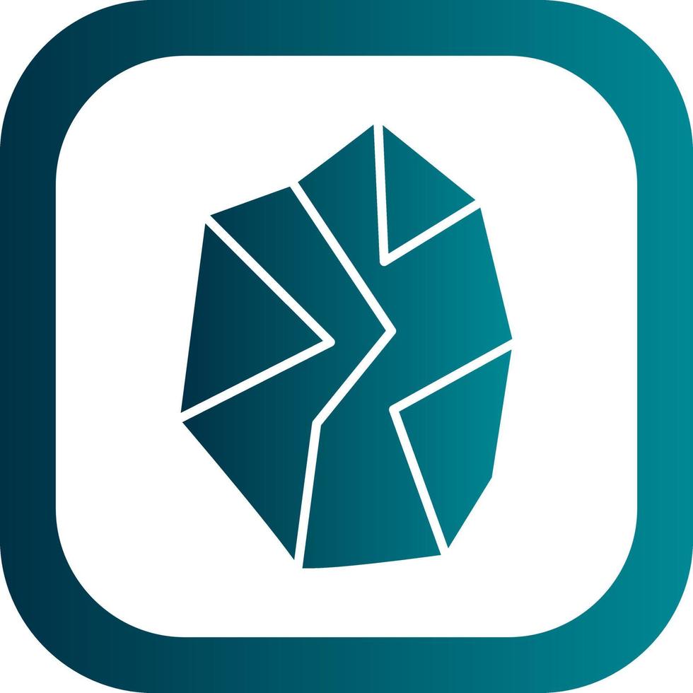 Stone Vector Icon Design