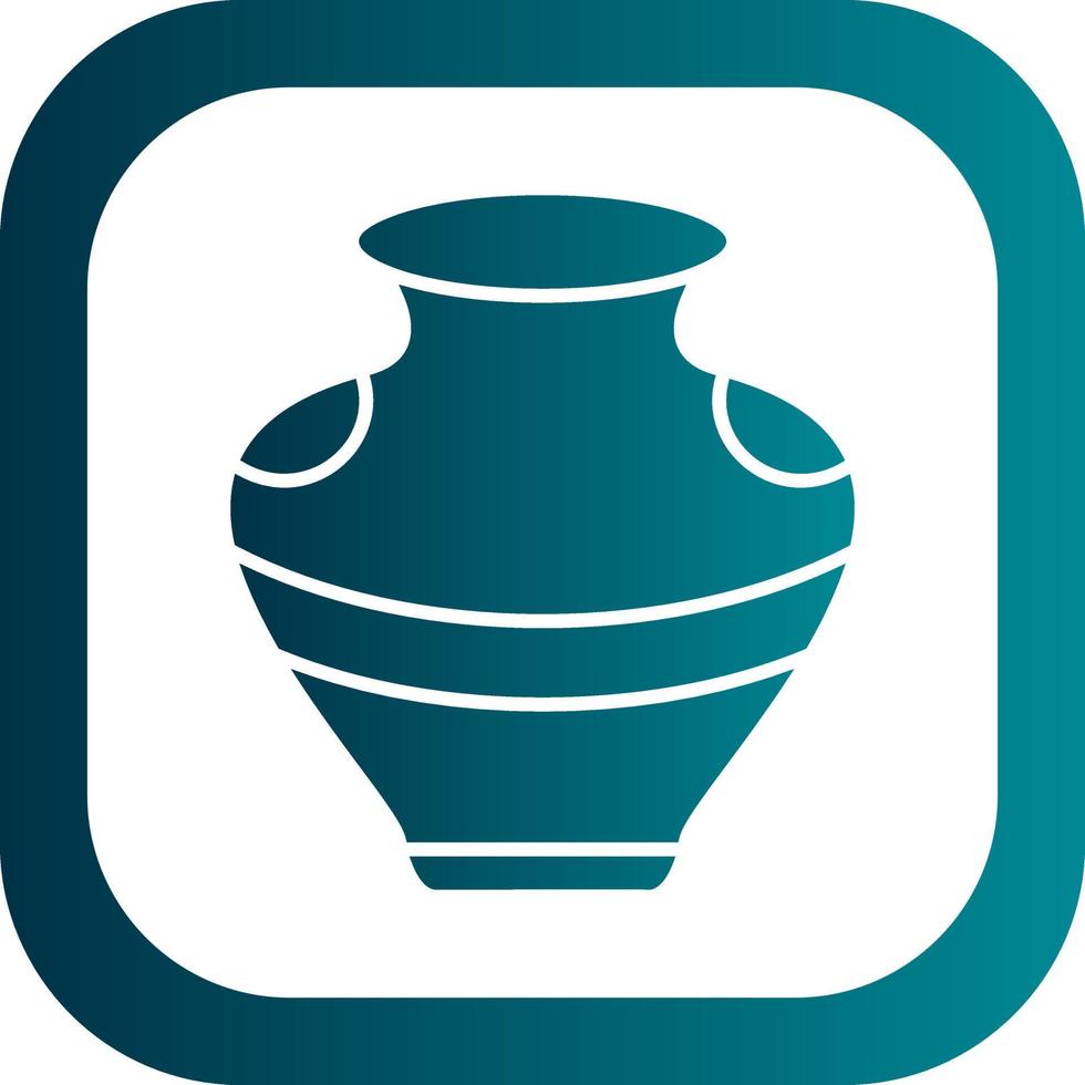 Pottery Vector Icon Design