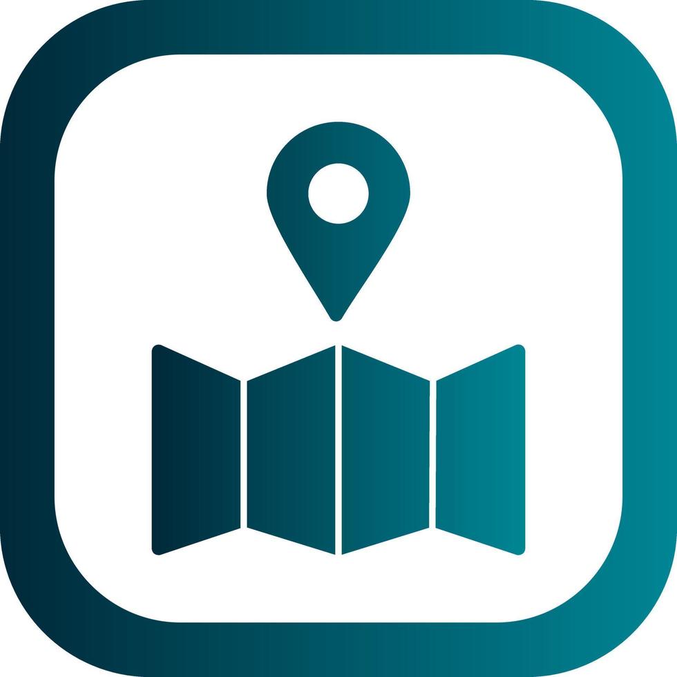 World Map Vector Icon Design