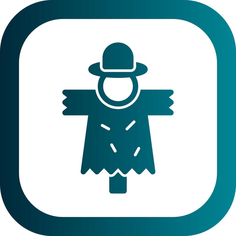 Scarecrow Vector Icon Design