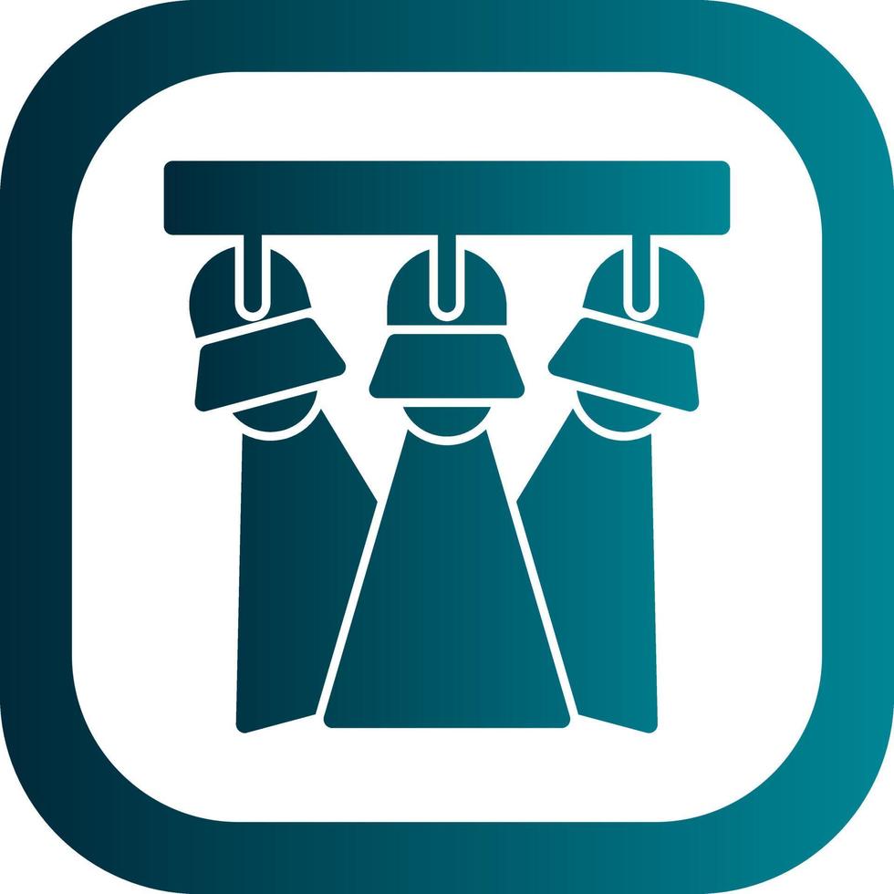 Spotlight Vector Icon Design
