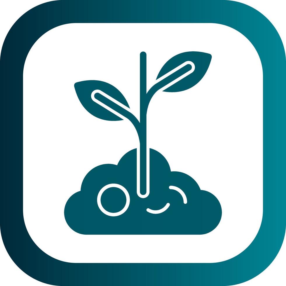 Sprout Vector Icon Design