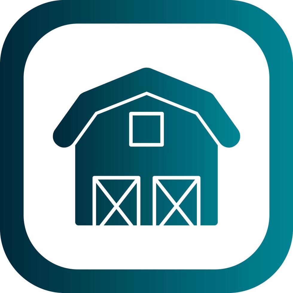 Barn Vector Icon Design