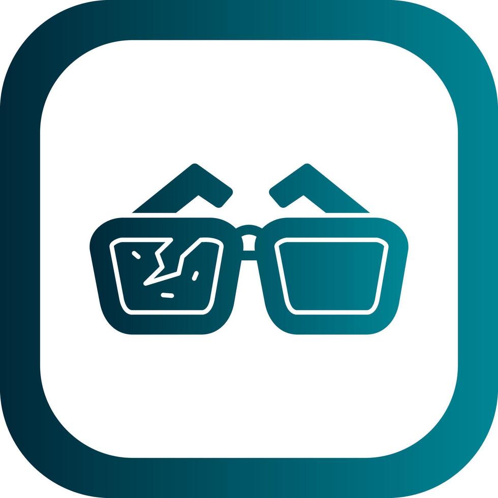 Reading Glasses Vector Icon Design