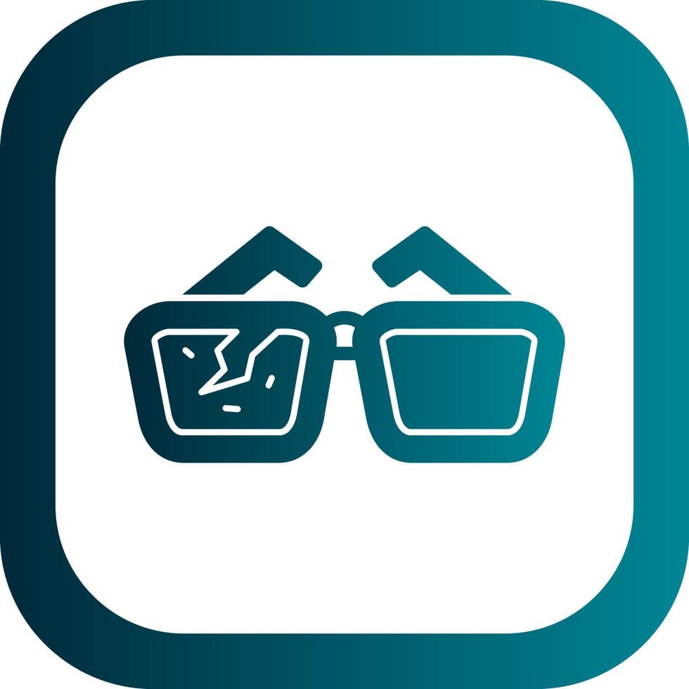 Reading Glasses Vector Icon Design