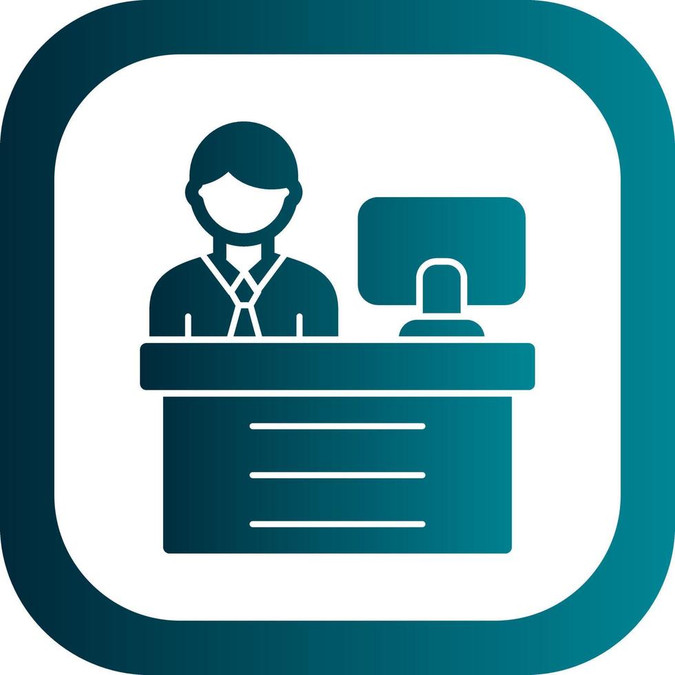 Reception Vector Icon Design