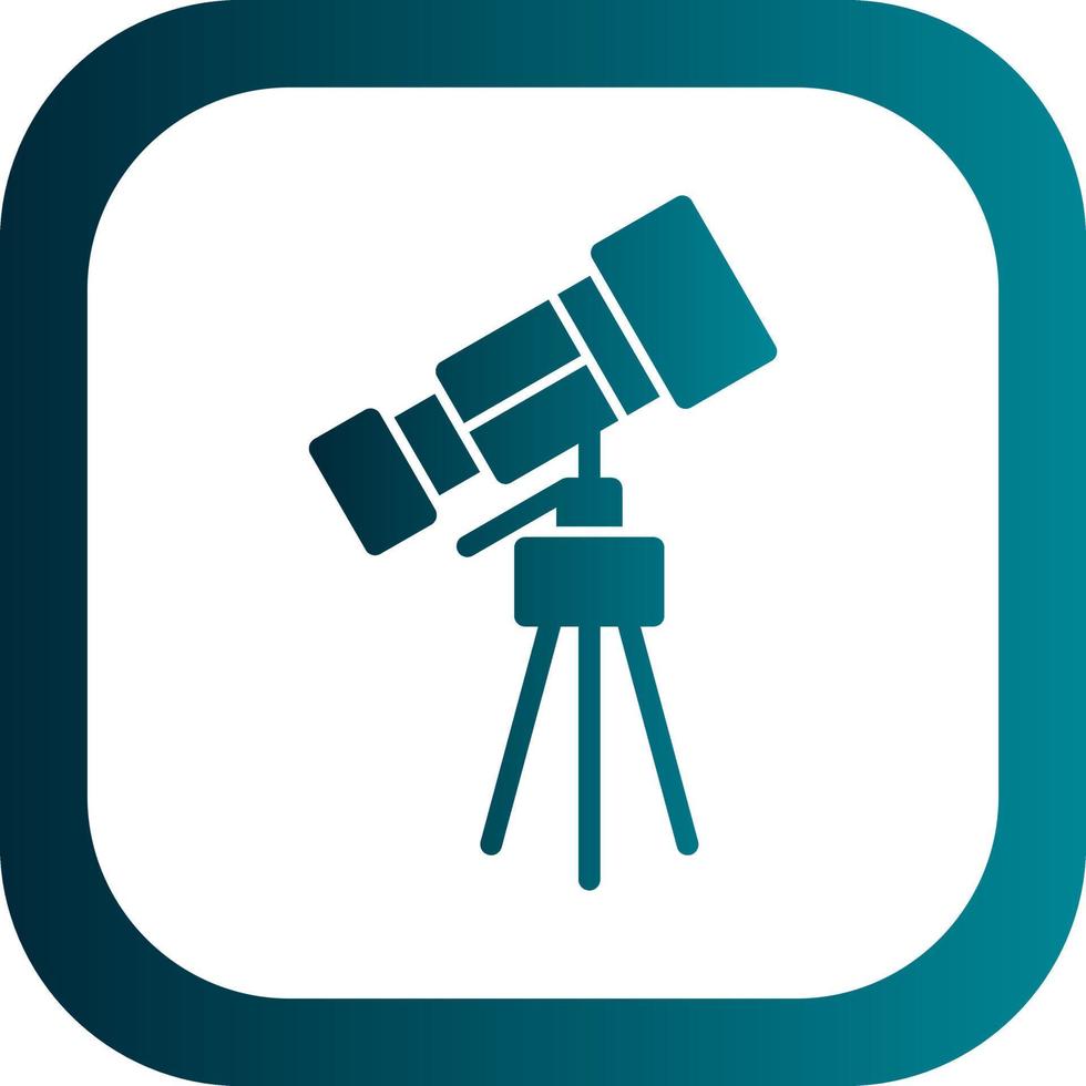 Telescope Vector Icon Design