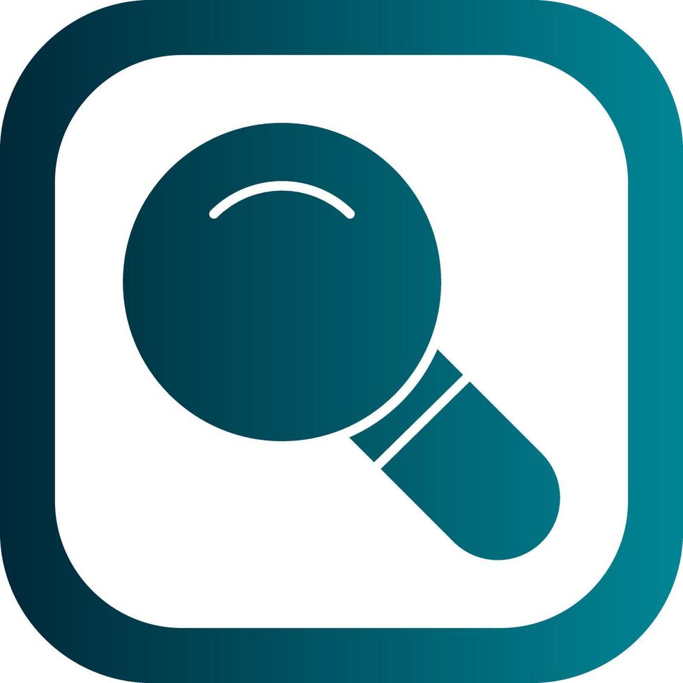 Magnifying Glass Vector Icon Design