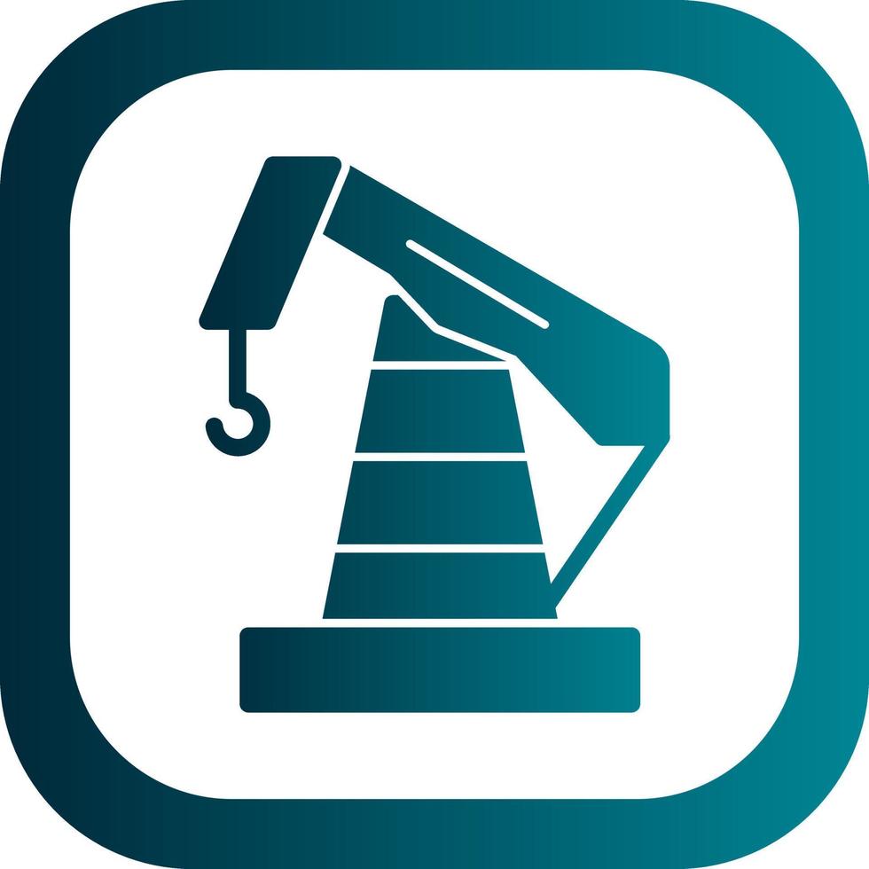 Oil Pump Vector Icon Design