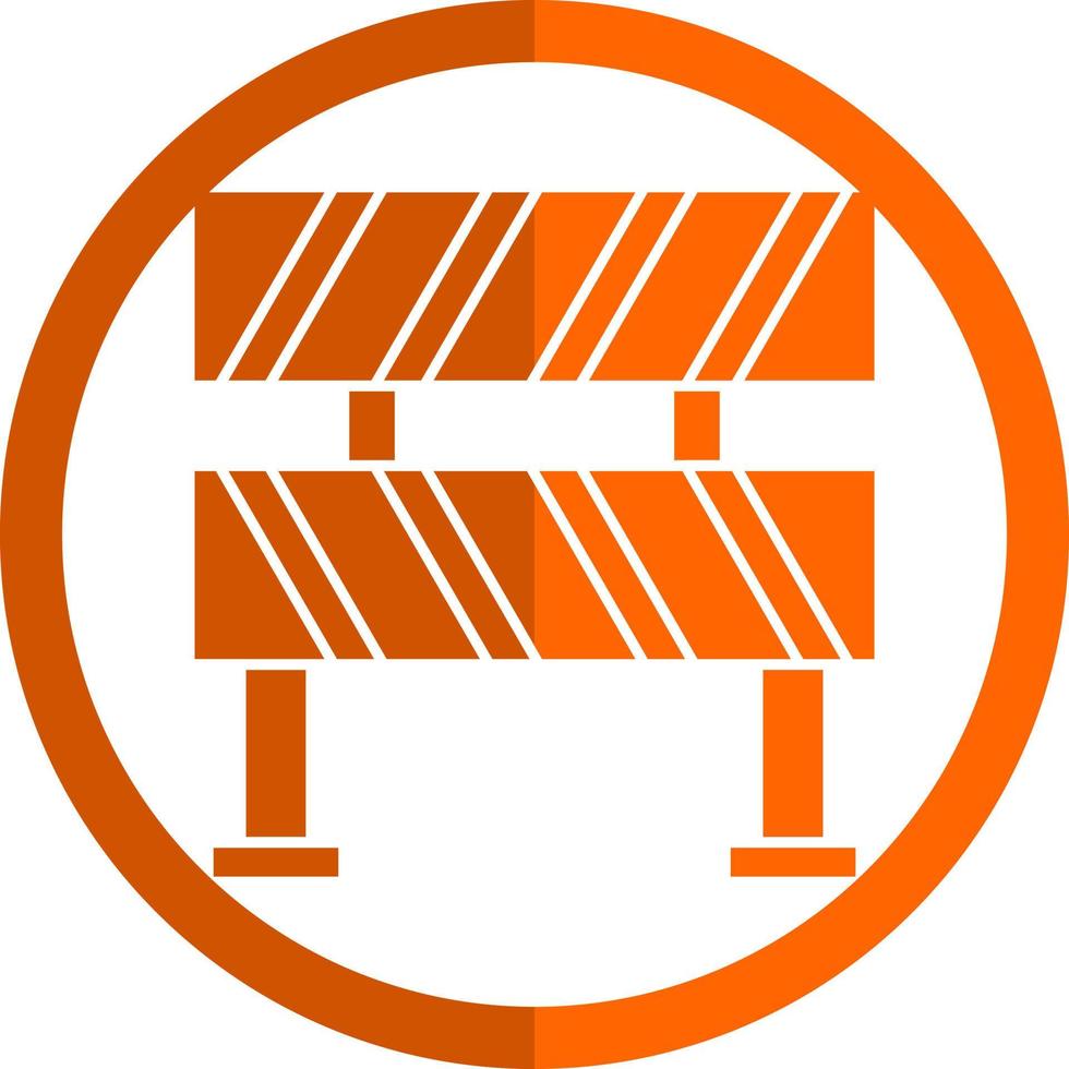 Barrier Vector Icon Design