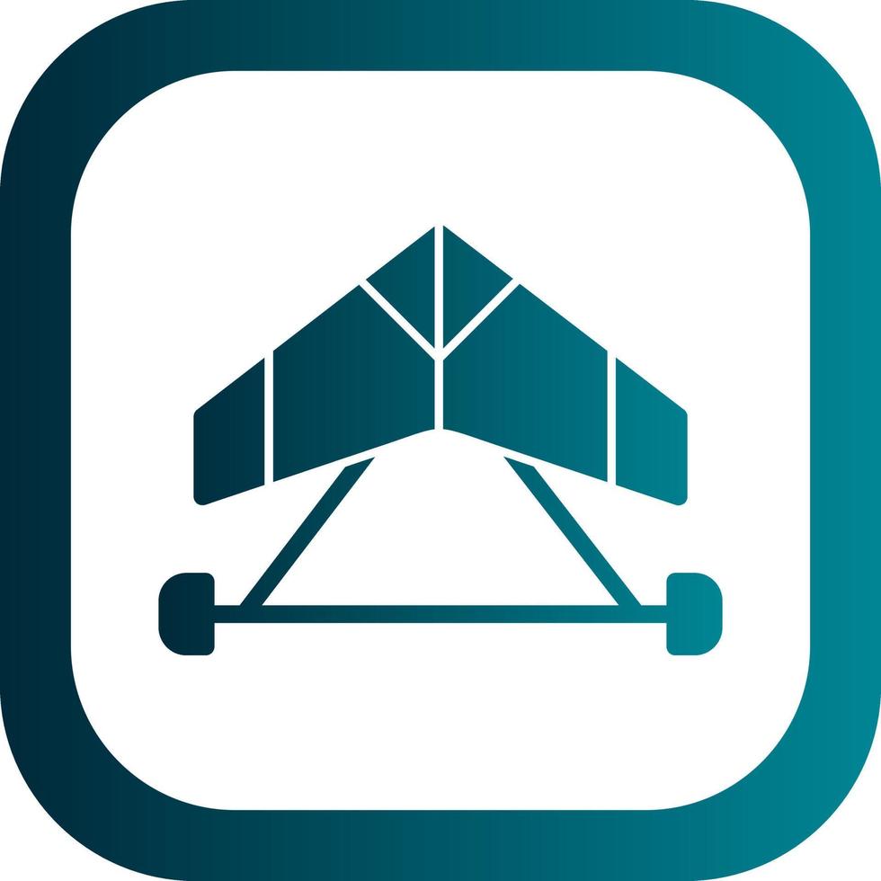 Gliding Vector Icon Design