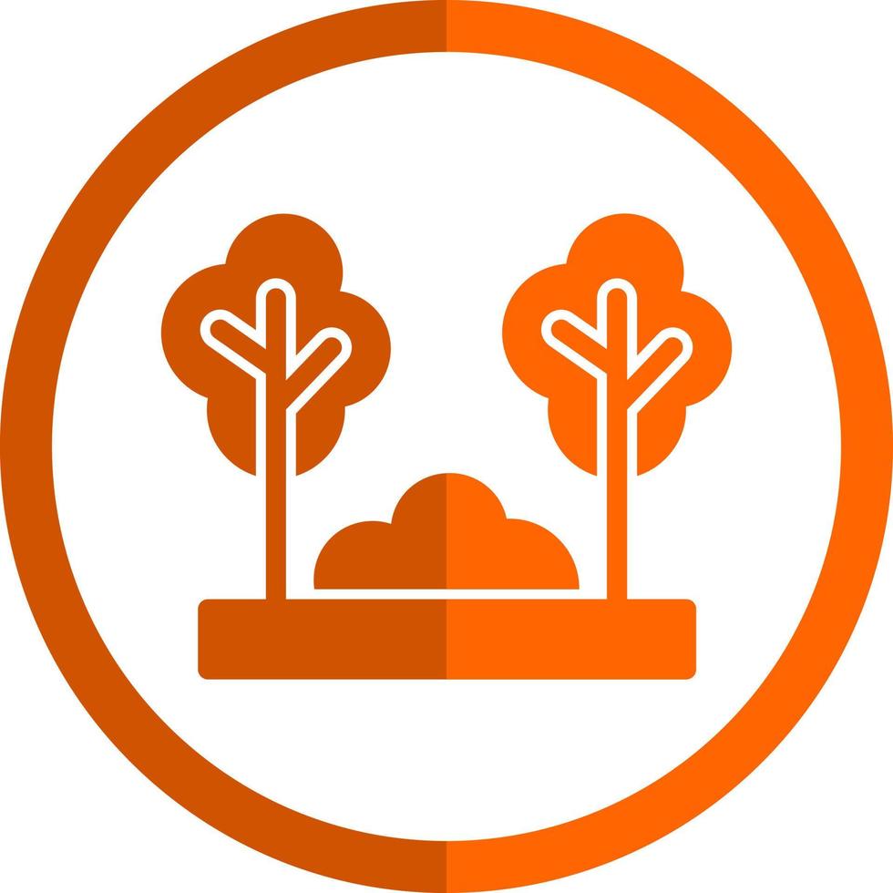 diseño de icono de vector de árbol