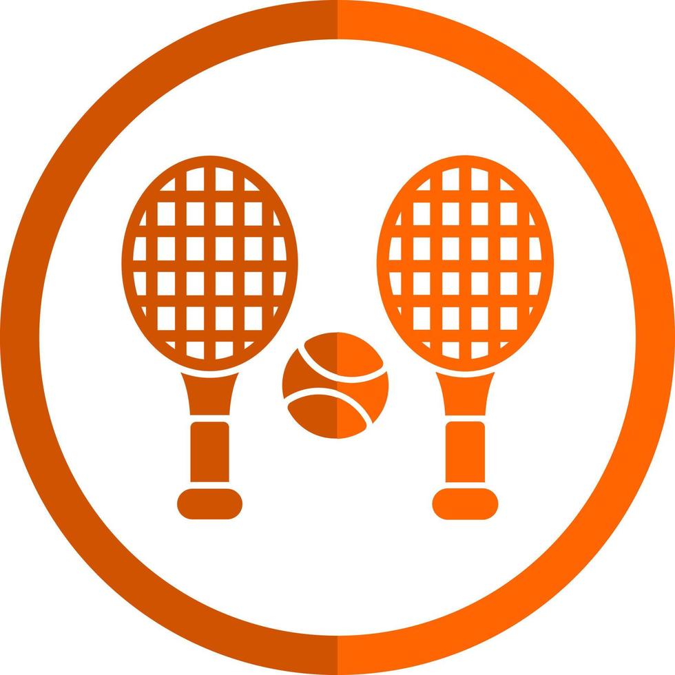 diseño de icono de vector de tenis