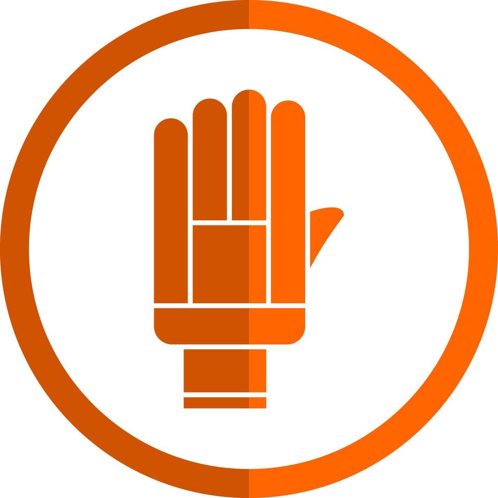 Glove Vector Icon Design