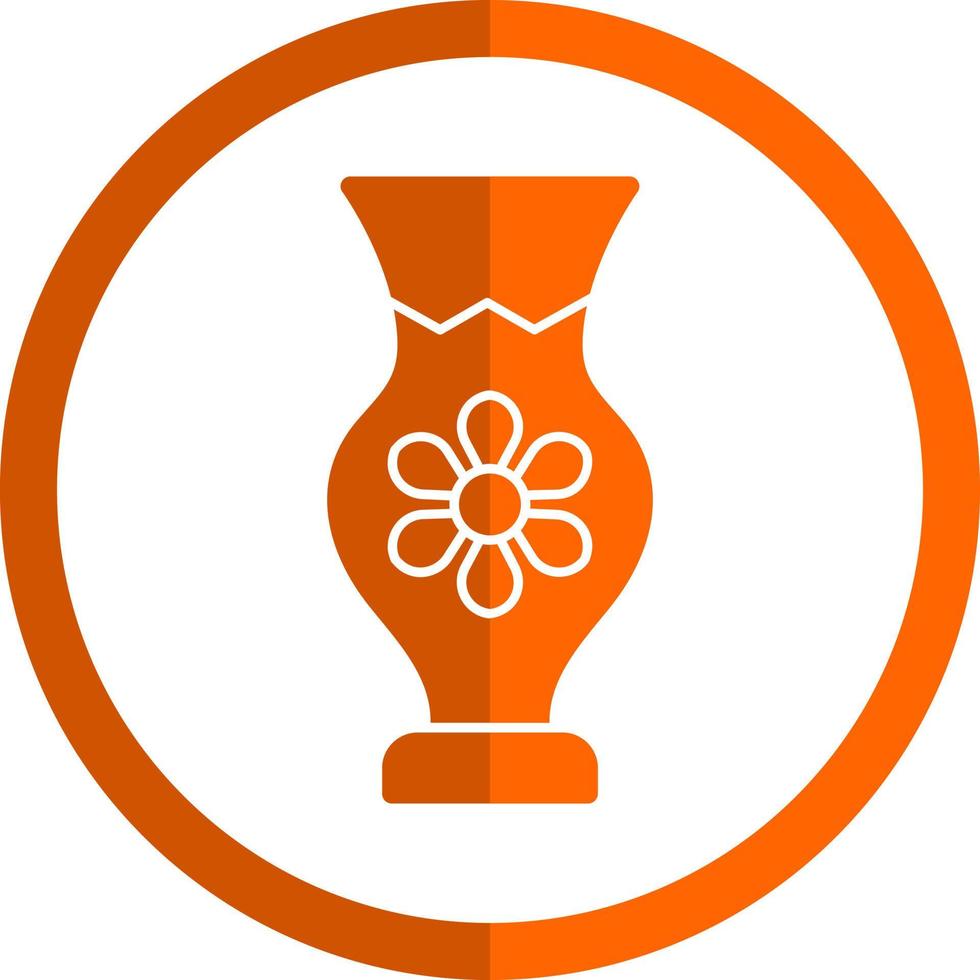 Vase Vector Icon Design