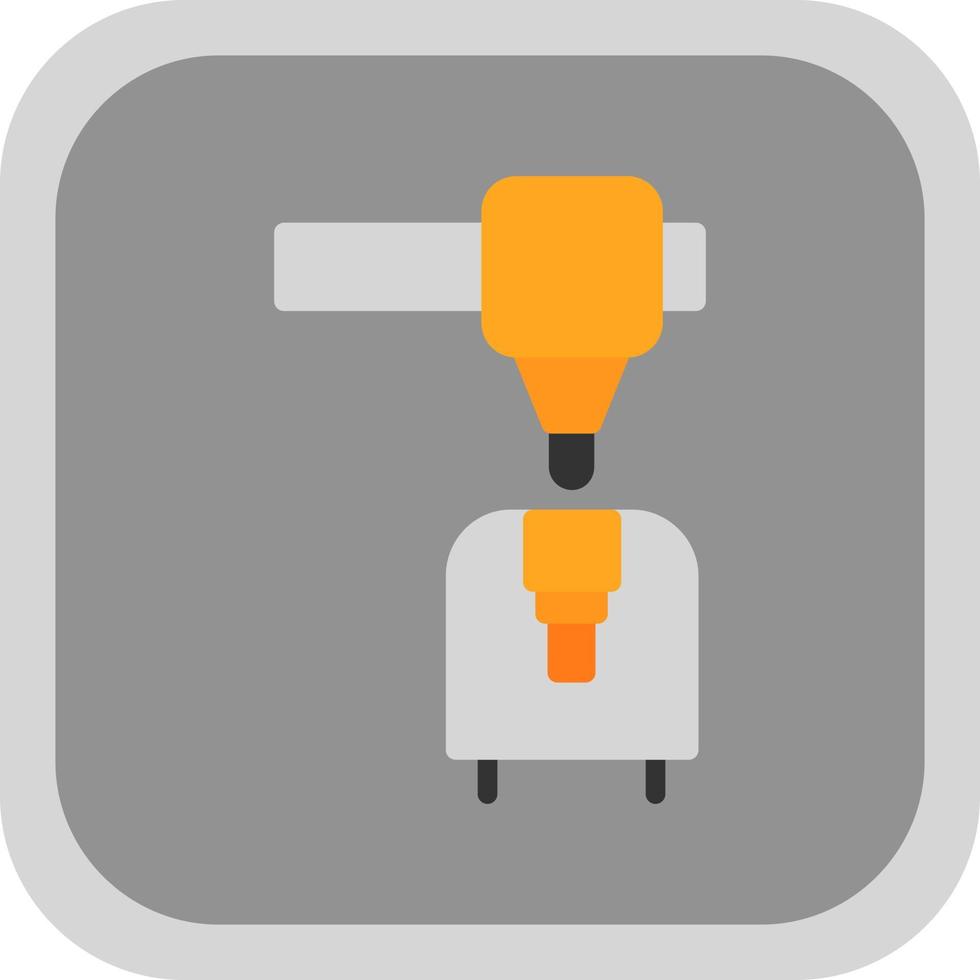 3d Printer Vector Icon Design