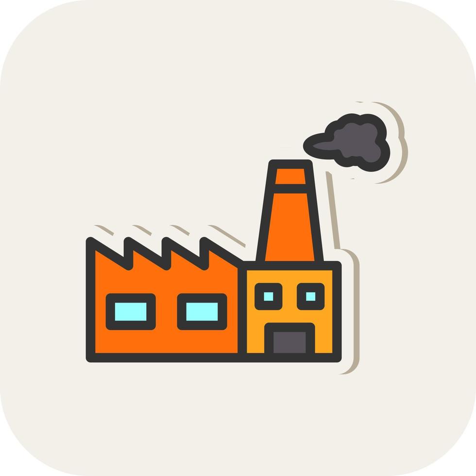 Factory Vector Icon Design