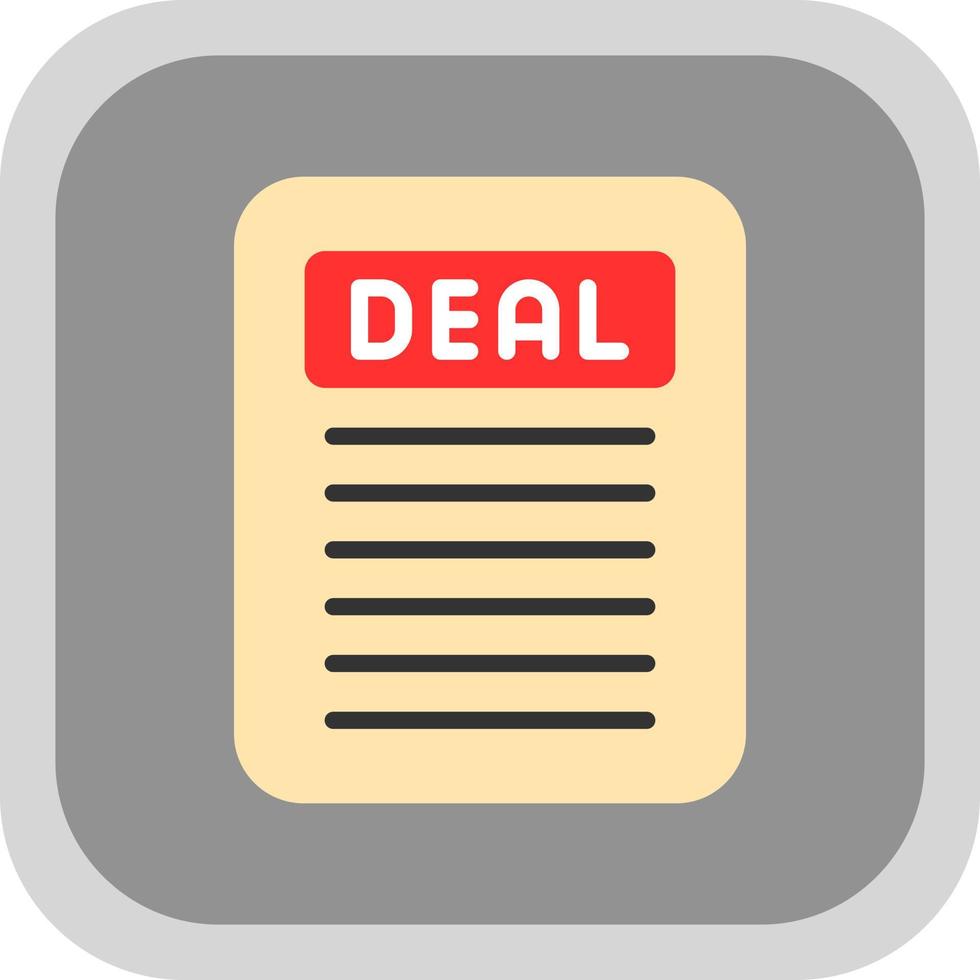 Deal Vector Icon Design