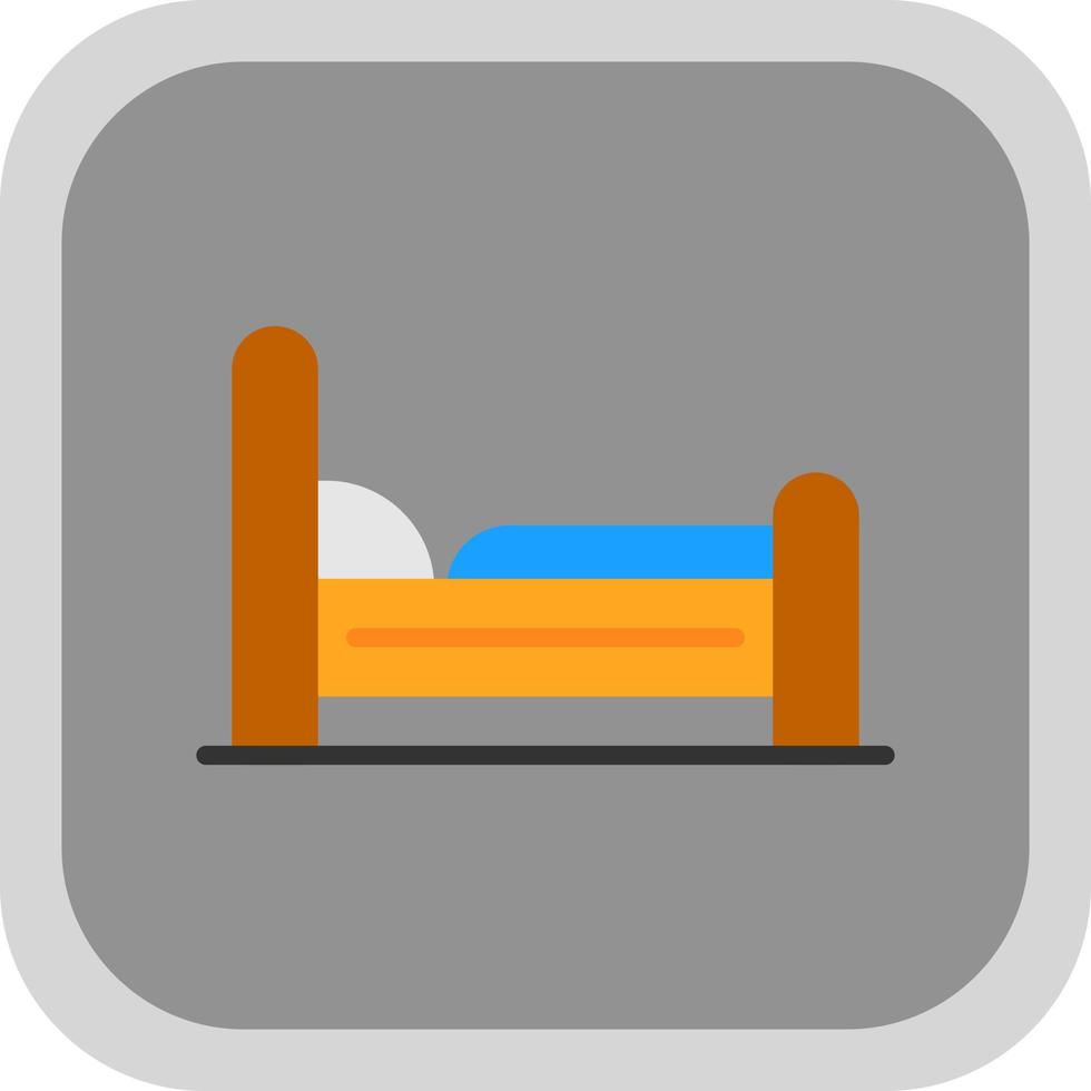 Bed Vector Icon Design