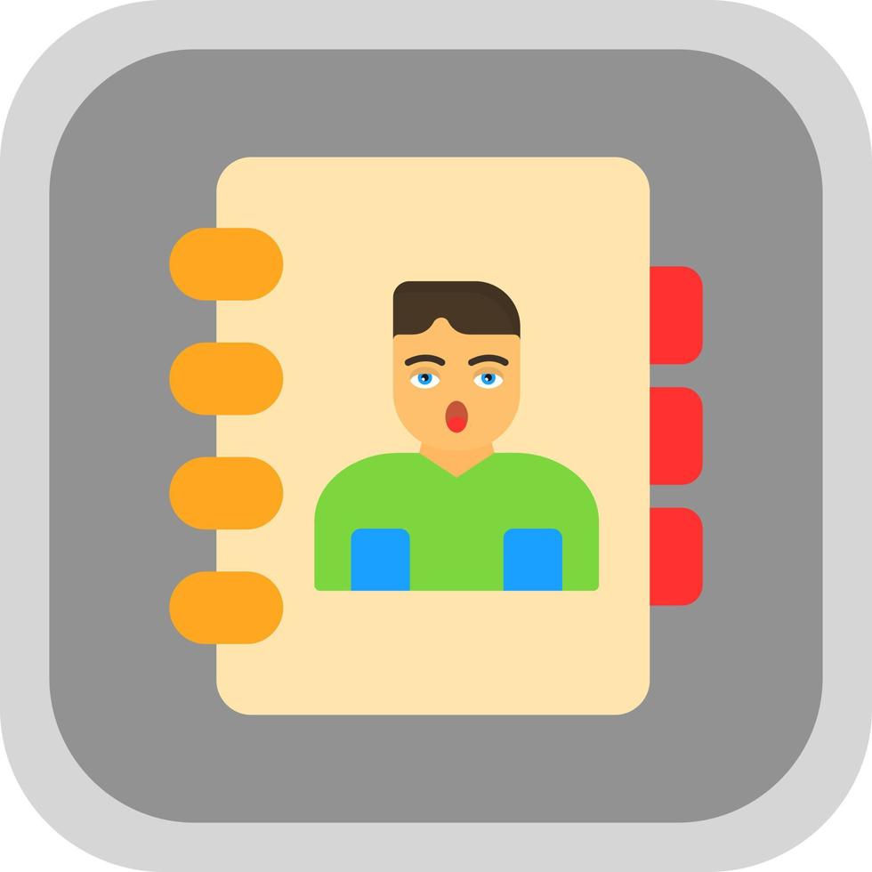 Contacts Vector Icon Design