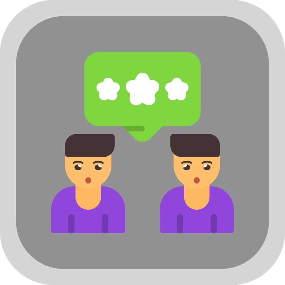 Rating Vector Icon Design