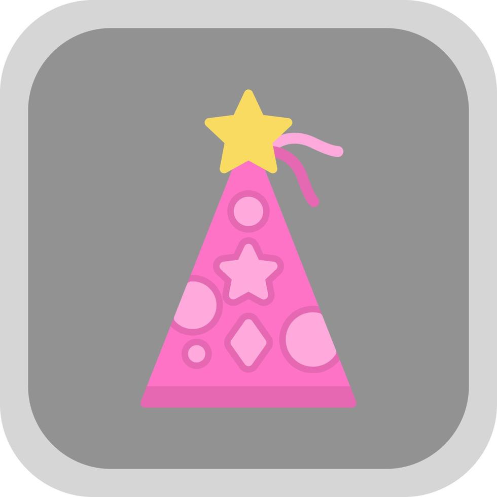 Party Hat Vector Icon Design