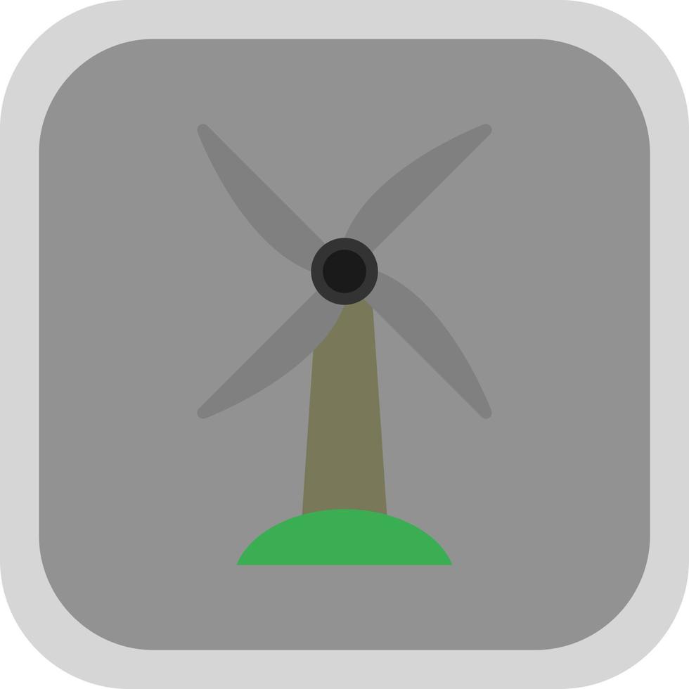 Windmill Vector Icon Design