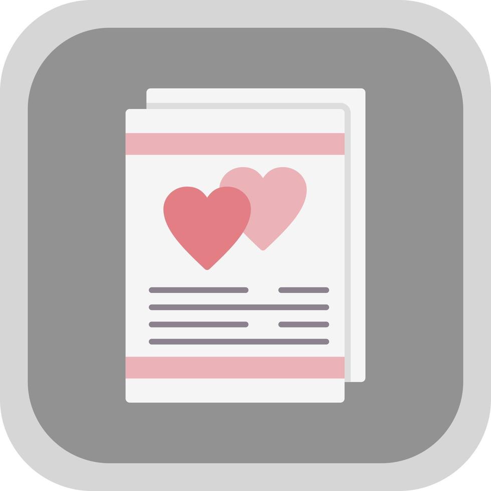 Greeting Card Vector Icon Design