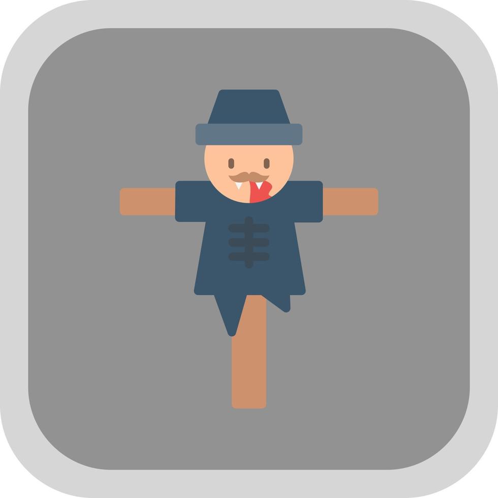 Scarecrow Vector Icon Design