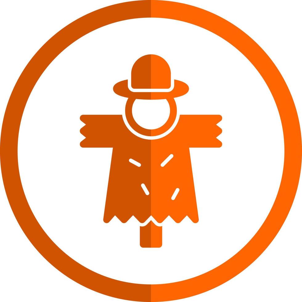 Scarecrow Vector Icon Design