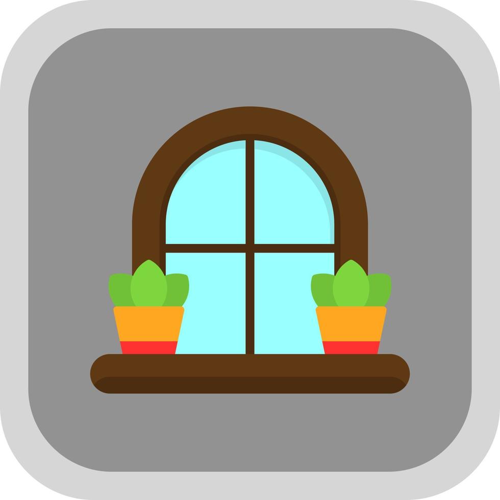 Window Vector Icon Design